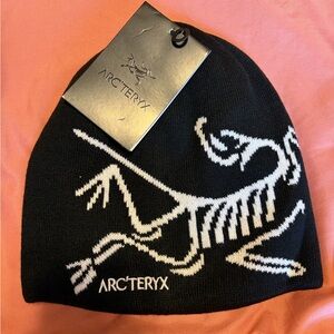 Arc'teryx Black and White Beanie